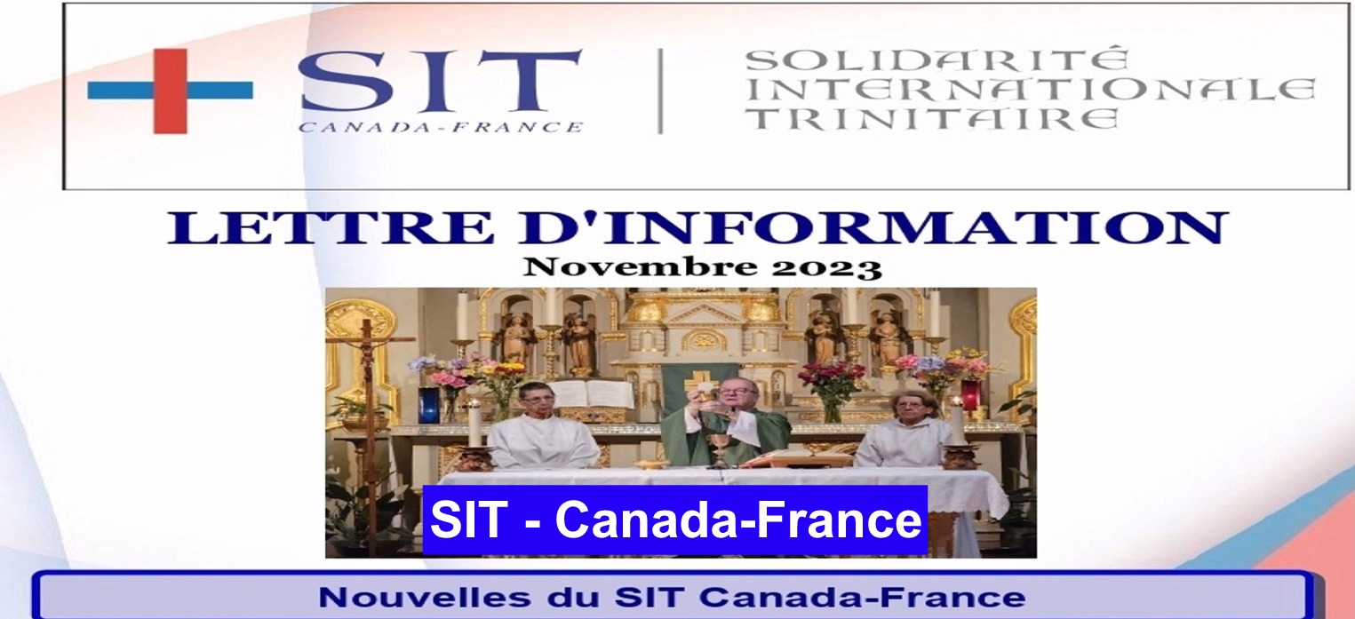 Lettre d´information Novembre – 2023 SIT Canada-France