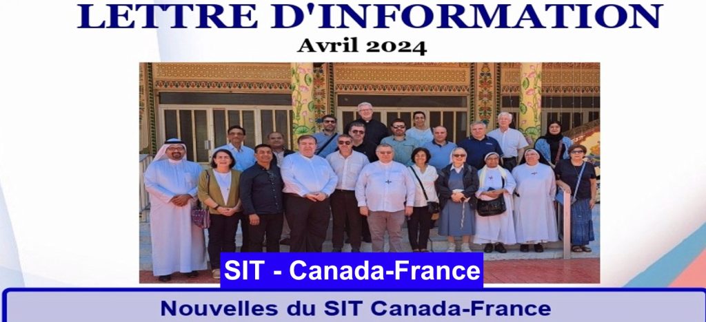 Lettre d´information Avril – 2024 SIT Canada-France